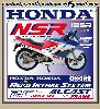 ADESIVI moto HONDA NSR -125R- anno 1989